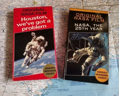 NASA VHS Lot Houston We've Got A Problem Apollo 13 The 25th Year Space Science - Image 1 of 4