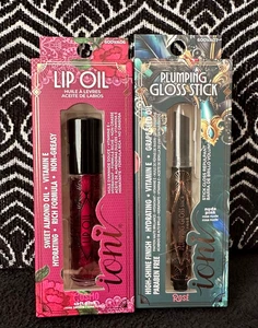 🌺2er Pack IONI ALLURE COSMO SOFT PINK LIP OIL + ROSE NUDE PINK PLUMPING GLOSS STICK - Bild 1 von 13