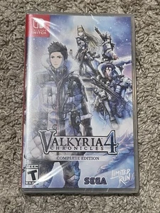 Valkyria Chronicles 4 Complete Edition - Limited Run - Switch - New/Sealed - Picture 1 of 6