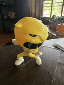 Modellino Burger King Bobble 2018 25° Anniversario 4" Giallo Power Rangers - Foto 1 di 2