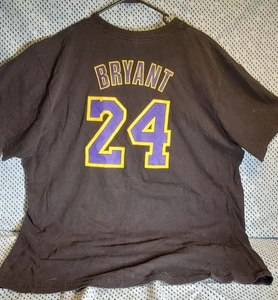 Vintage Kobe Bryant Adidas Jersey T-Shirt Men’s Size 2XL - Lakers Black Mamba - Picture 1 of 5