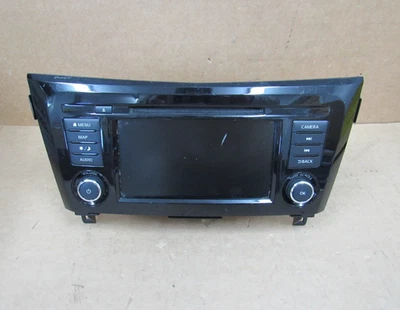 Receptor de radio 17 18 19 20 Nissan Rogue AM FM con pantalla OEM 259157FH0 Foto 1 de 4