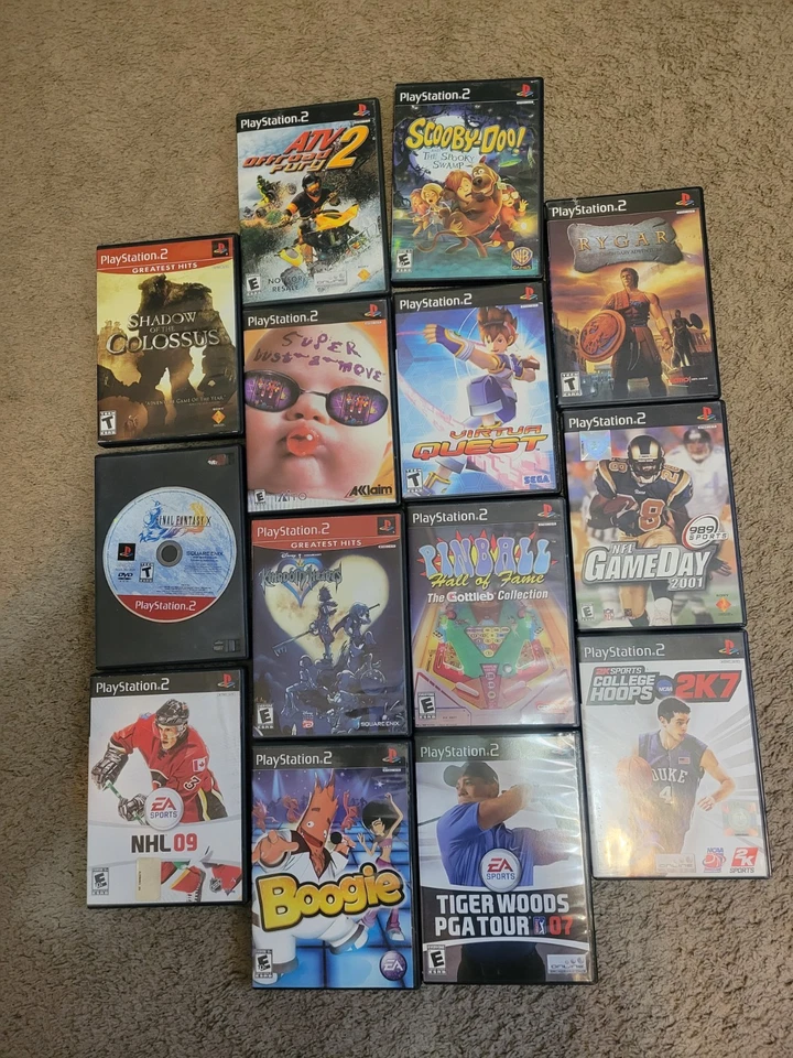 Lote de juegos Playstation 2 usados  Foto 1 de 3