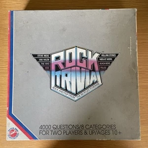 Juego de Mesa Rock Trivia 4000 Preguntas Completo Vintage 1985 - Imagen 1 de 5