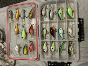 Fishing Baits. Crankbaits. Swimbait Lot Of 22 Baits - Picture 1 of 5