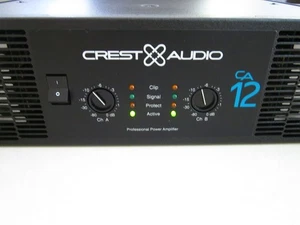 Crest Audio CA12 Commercial Power Amplifier SERVICED - Picture 1 of 9