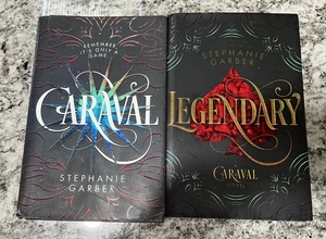 STEPHANIE GARBER Caraval Serie - Posten von 2 Büchern 1 & 2 Caraval & Legendary HC/DJ - Bild 1 von 6