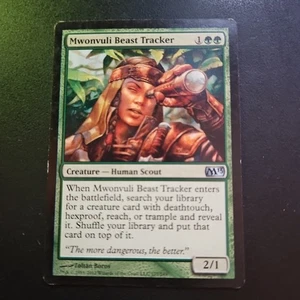 MTG Magic the Gathering Mwonvuli Beast Tracker (177/260) Magic 2013 LP TCG CCG - Picture 1 of 6