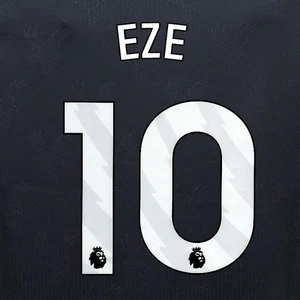 2024 2025 OFFICIAL CRYSTAL PALACE EZE 10 WHITE 3RD PLAYER SIZE NAMESET - Bild 1 von 1