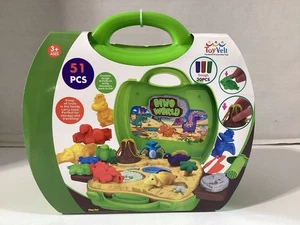 Toy Velt 51 Piece PlayDough "Dino World" Innovative Toys Kit - Picture 1 of 2
