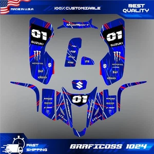 suzuki LTZ 400 wrap graphics stickers kit decals quad 2003 to 2008 ltz400 kfx400 - Picture 1 of 6