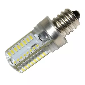 E12 Candelabra Base LED Bulb for Whirlpool 22002263 Refrigerator / Dryer Light - Picture 1 of 10