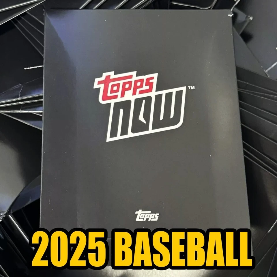 Paquete misterioso de béisbol Topps Now 2025 - ¡5 tarjetas base y 1 paralelo garantizado! RC Foto 1 de 4