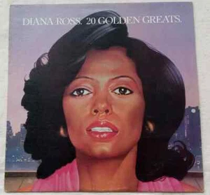 Diana Ross - 20 golden Greats - 12" Vinyl Album - has playback issue - Picture 1 of 4