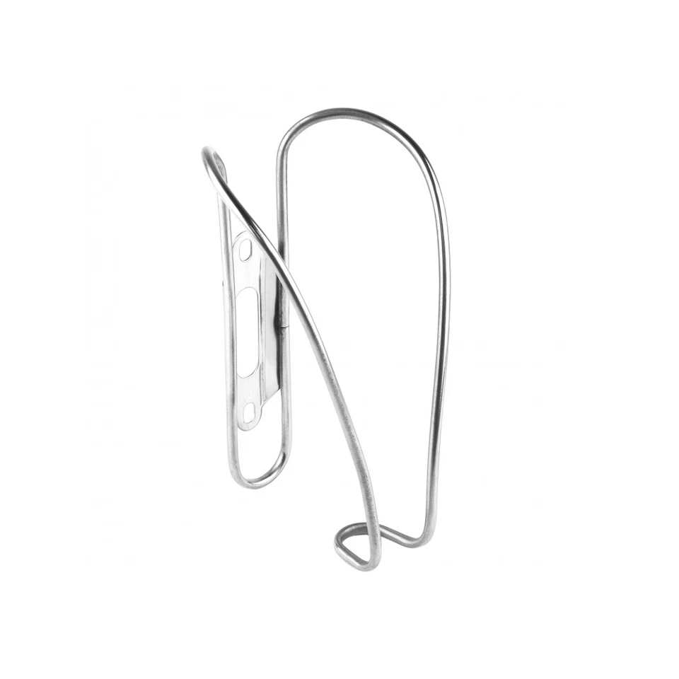 Velo Naranja Moderniste MKII Acero Inoxidable Bicicleta Botella Jaula Plateada Foto 1 de 2