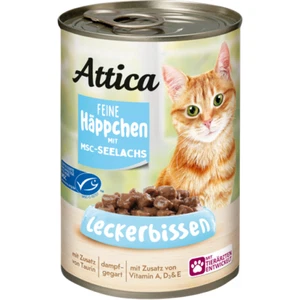 40x Katzenfutter ATTICA Katzen Nassfutter Dose 400g (1,88/kg) günstig - Bild 1 von 1