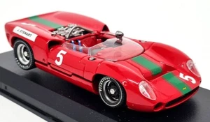 Best 1/43 Lola T70 Spyder Brands Hatch 1965 J Stewart #5 Diecast Scale Model Car - Picture 1 of 6