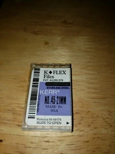 Confezione da 6 file rotanti Kerr K-Flex taglia 25 21 mm - Foto 1 di 1