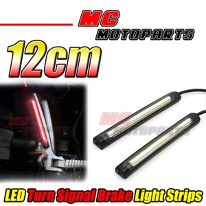 Señal de freno para estribaciones traseras luces LED 120 mm para GSX-R 1000 600 750 1300CC - Imagen 1 de 5