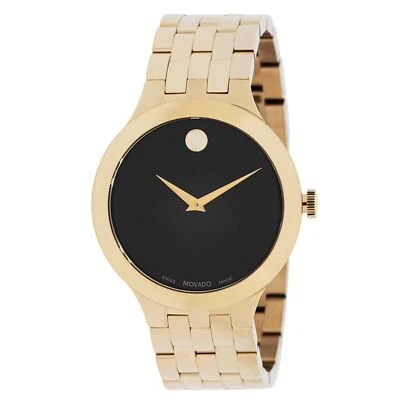 Movado 0607417 Men's Veturi Black Dial Quartz Watch - Image 1 of 4