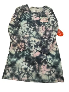 Wonder Nation Mädchen Schlafkleid It's Cool To Be Kind Krawatte Farbstoff S (6-6X) - Bild 1 von 7