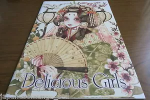 SAKIZO original doujinshi illustration book (A4 24pages) Delicious Girls - Picture 1 of 8