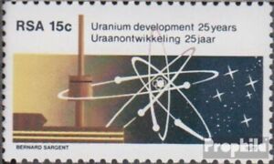 afrique du sud 535 timbres prémier jour 1977 l'énergie nucléaire