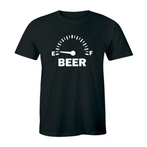 Funny Vodka Drinking Shirt Fuel Meter - Shirt For Beer Lover Men's T-shirt Tee - Picture 1 of 4