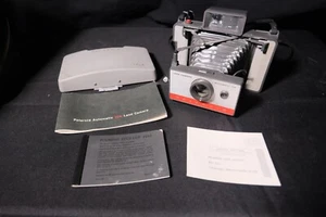 Polaroid Automatic 104 Land Camera w/ Case, Cold Clip & Manual - Picture 1 of 6