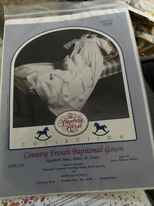 "Country French Baptism" ©1987 The Smocking Horse Collection # FRB-1007 UNCUT - Picture 1 of 8