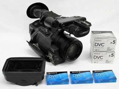 Sony HVR-Z1U 3.5" LCD 1080i 12x Optical Zoom 3-CCD HDV Camcorder - Untested - Image 1 of 4