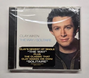 The Way/Solitaire Clay Aiken (CD Single, 2004, Cinch) - Bild 1 von 2