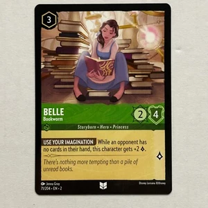 Belle 71/204 Disney Lorcana Rise of the Floodborn Regular Uncommon Card NM - Picture 1 of 2