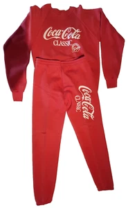 Coca-cola Red Adult XL Sweatshirt With matching sweatpants - Picture 1 of 4