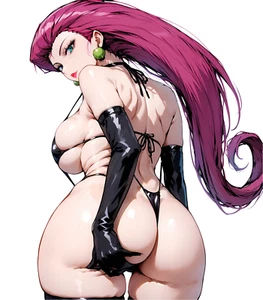 Pegatina de anime Jessie Pokemon Waifu 6" calcomanía de coche resistente a la intemperie - Imagen 1 de 1