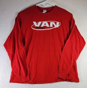 Van Vandals Gildan Mens Sz 2XL L/S T-Shirt Texas High School Football - Picture 1 of 7