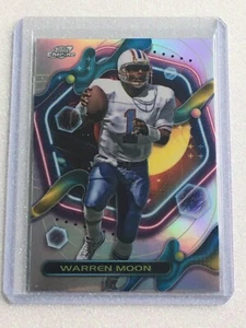 Warren Moon 2024 Topps Composite Cosmic Chrome Refractor #271 Houston Oilers - Imagen 1 de 2