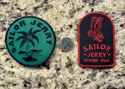 Lote de 2 parches Sailor Jerry Foto 1 de 2