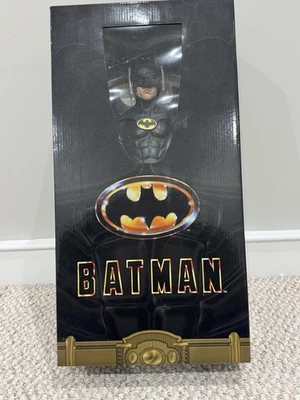 Figura de acción sellada NECA Michael Keaton Batman 1989 película escala 1/4 18" Foto 1 de 3