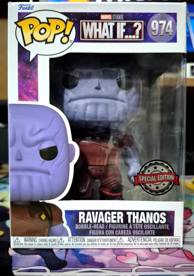 Ravager Thanos 974 ~ Marvel: What If…? ~ Funko Pop Vinyl ~ Special Edition - image 1 of 4