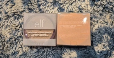 2 e.l.f. Halo Glow Loose Setting Powder, MEDIUM , Luminous Finish NIB  - Image 1 of 4