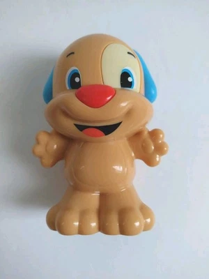 Mattel Fisher Price Laugh & Learn Cachorro Perro Sonajero Juguete Decoración de Pasteles Orejas Azules '14 Foto 1 de 4