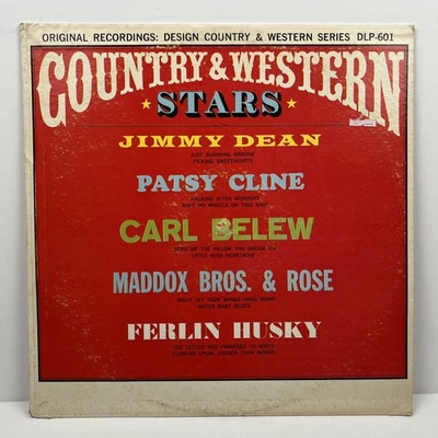 Country & Western Stars Vinyl LP Patsy Cline Ferlin Husky Jimmy Dean Foto 1 de 4