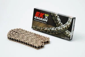 Vor. Racing EK 530 SRX2 120 Link Gold Chain with Screw Master Link 530SRX2-120G - Picture 1 of 1