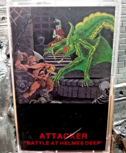 Attacker - Battle At Helms Deep (1985 Enigma Records) Cassette, 1st pressing - Picture 1 of 6