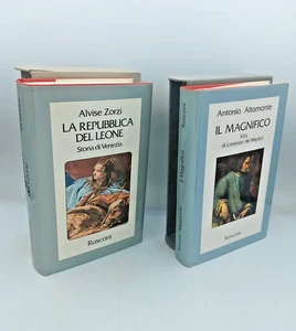 "LA REPUBBLICA DEL LEONE" Zorzi + "IL MAGNIFICO" Altomonte, Rusconi cofanetto - Picture 1 of 1