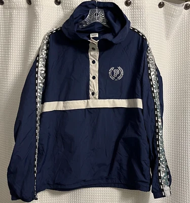 Jaqueta Victoria’s Secret Pulôver Rosa Bling Anarok Quebra-Vento M/L BOM ESTILO - Imagem 1 de 4