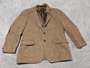 Harris Tweed Blazer Herren 44 Bremen Park Wilsons Vintage handgewebt schottische Wolle  - Bild 1 von 14