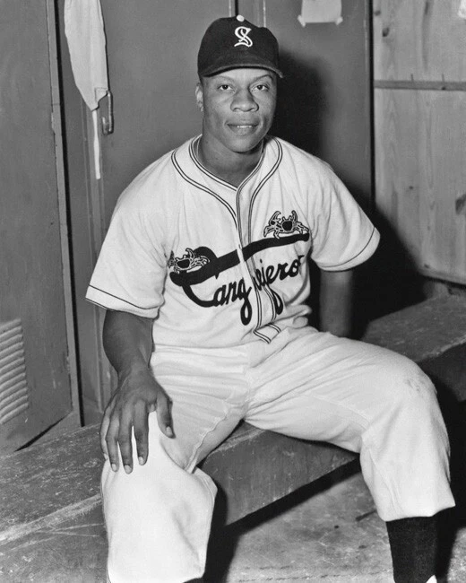 Póster Santurce Cangrejeros WILLARD BROWN 8x10 Foto Liga Negra Puerto Rico Foto 1 de 1