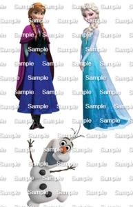 Frozen themed edible prints - Picture 1 of 1